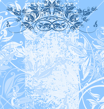 Free floral card vector - vector gratuit #214103